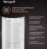 Холодильник Side-by-Side Weissgauff WSBS 500 Inverter NoFrost White Glass