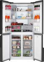 Многокамерный холодильник Weissgauff WCD 450 Bru Steel Glass NoFrost Inverter