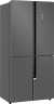 Многокамерный холодильник Weissgauff WCD 450 Bru Steel Glass NoFrost Inverter
