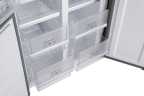 Многокамерный холодильник Weissgauff WCD 450 Bru Steel Glass NoFrost Inverter