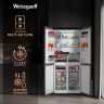 Многокамерный холодильник Weissgauff WCD 450 Bru Steel Glass NoFrost Inverter