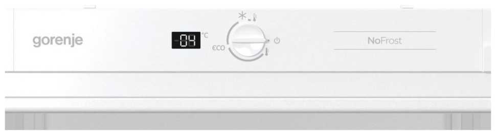 Встраиваемый двухкамерный холодильник Gorenje NRKI 2181 E1