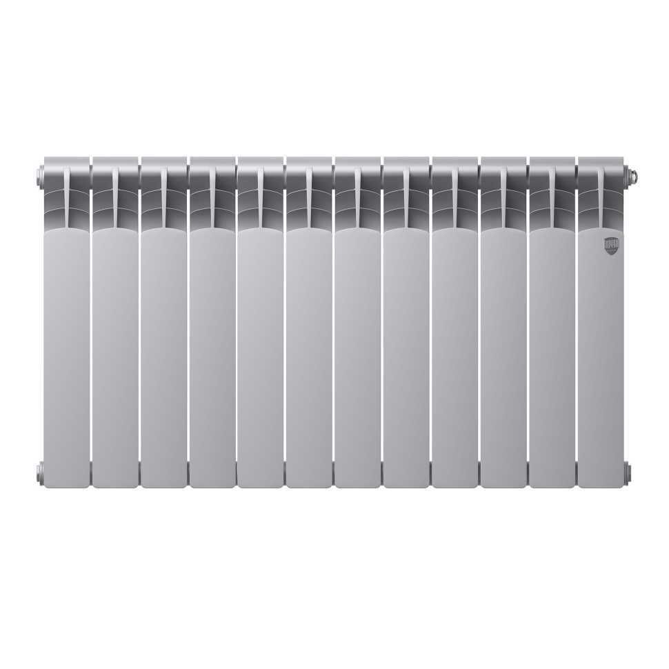 Радиатор Royal Thermo Revolution Bimetall 500 2.0/Silver Satin – 12 секц.