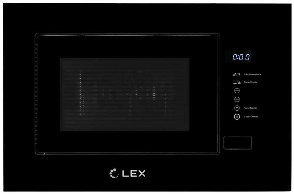 Встраиваемая микроволновая печь СВЧ LEX BIMO 20.01 BLACK