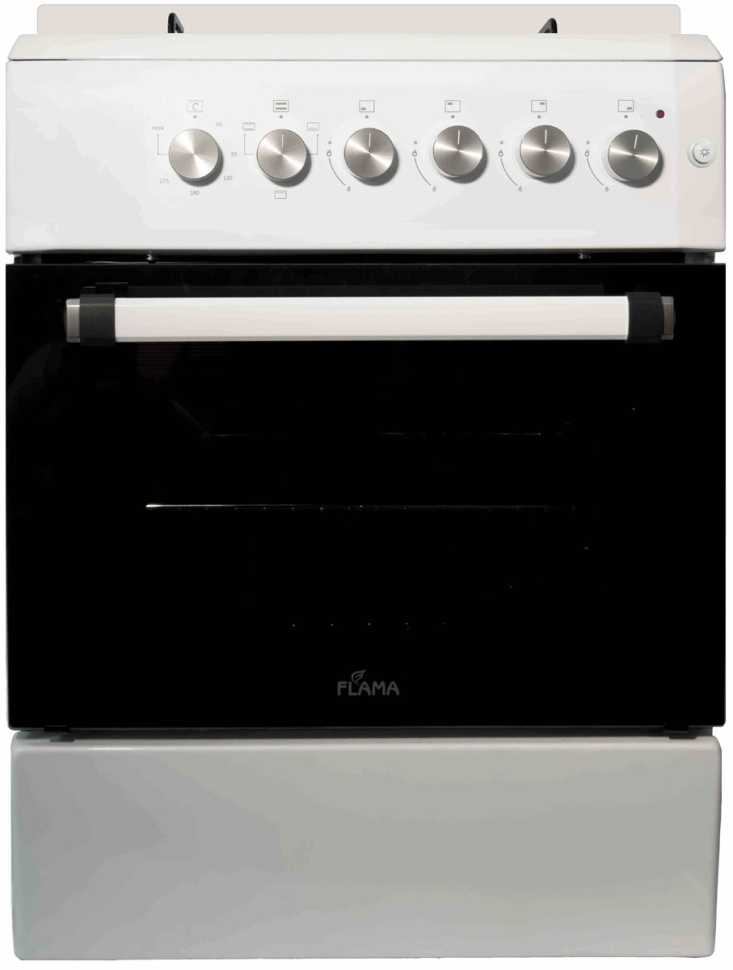 Комбинированная плита Flama FK 1426 W белый