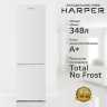 Двухкамерный холодильник Harper RH5559BB белый