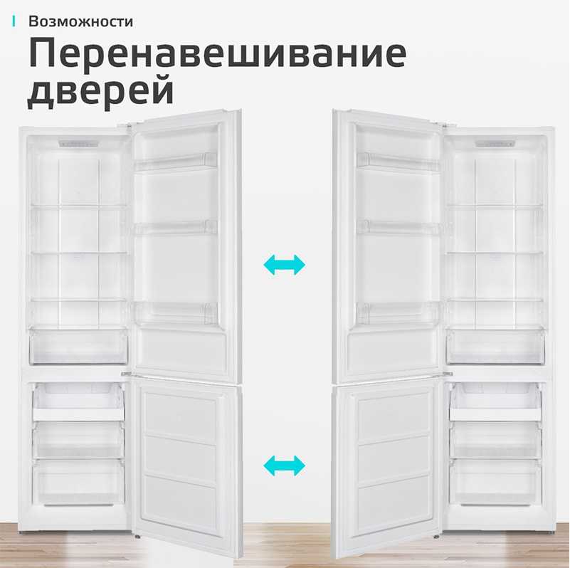 Двухкамерный холодильник Harper RH5559BB белый