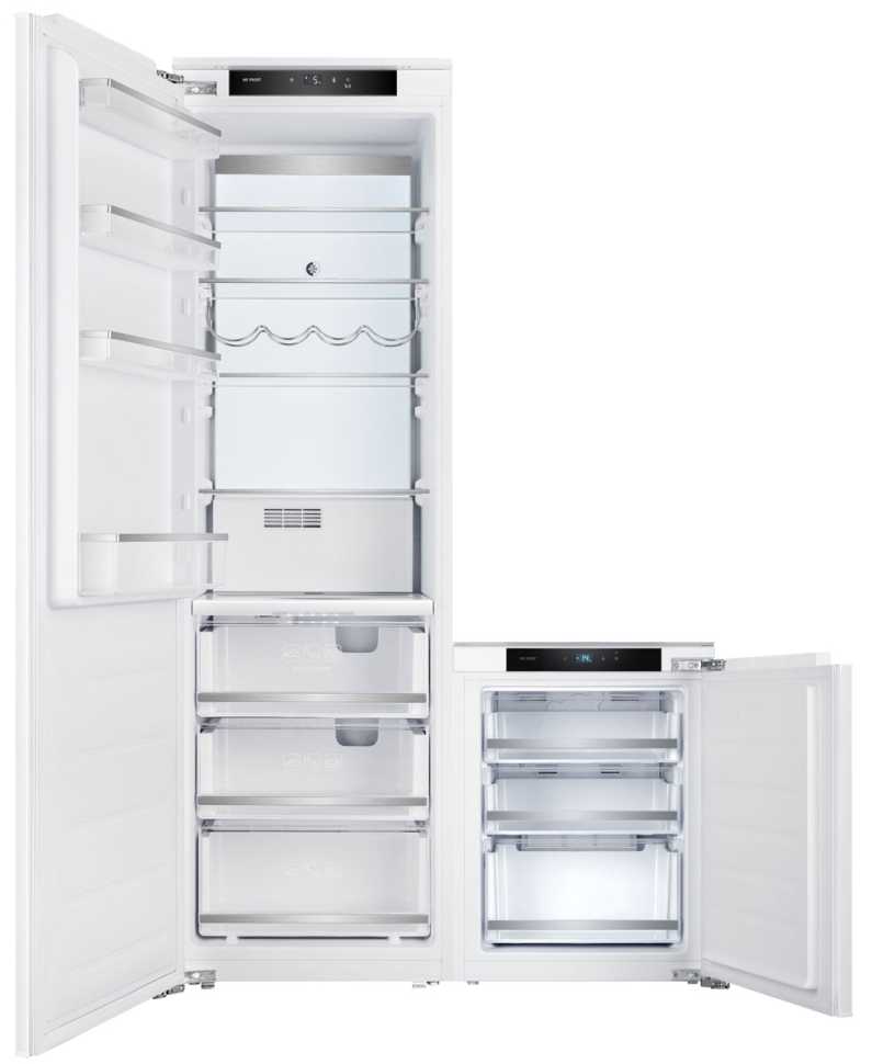 Встраиваемый холодильник Side-by-Side Zugel ZRISS343FNF (ZRI1750NF + ZFI710NF)