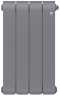 Водяной радиатор отопления Royal Thermo Infinity 500 Silver Satin, 4 секции