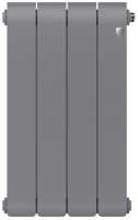 Водяной радиатор отопления Royal Thermo Infinity 500 Silver Satin, 4 секции