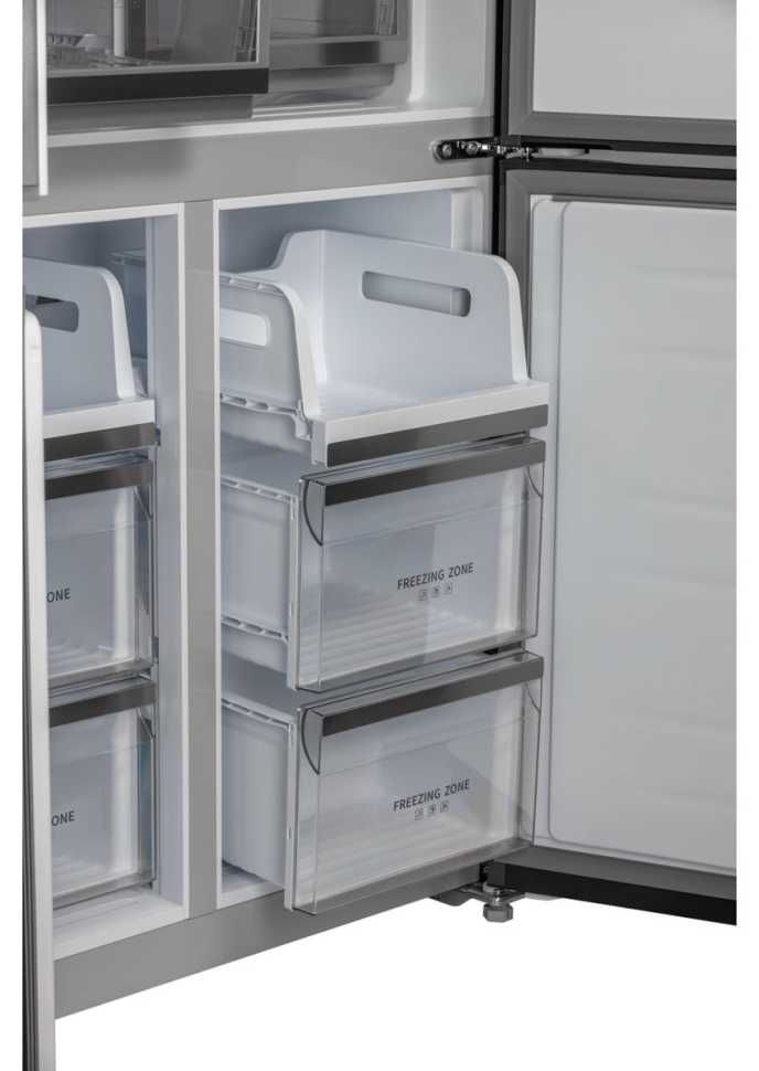 Многокамерный холодильник Hiberg RFQ-600DX NFGM inverter
