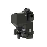 Котел пеллетный ZOTA Pellet Black 105 кВт 2R-700 комплект (корпус + мех. подачи + горелка + бункер)