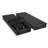 Конвектор внутрипольный Royal Thermo ATRIUM-110/400/2600-DG-U-BL