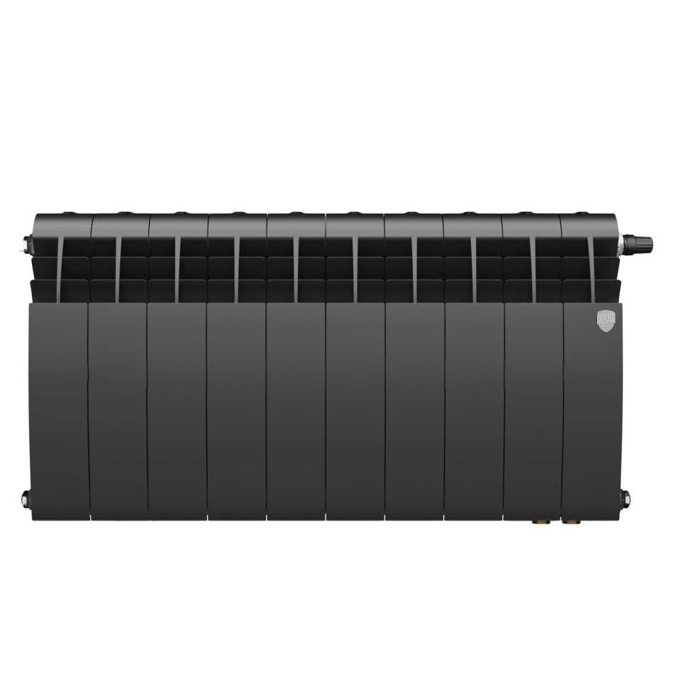Радиатор Royal Thermo BiLiner 350 Noir Sable VR80 - 10 секц.