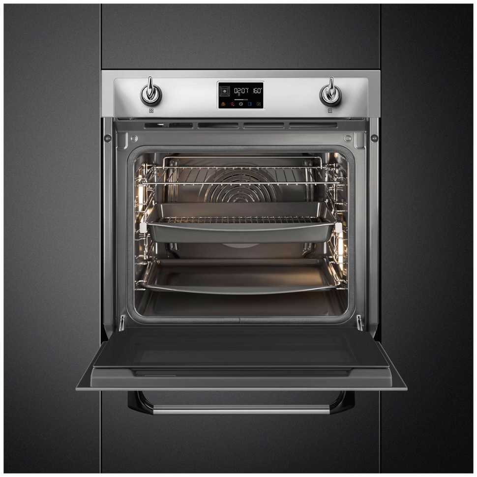 Электрический духовой шкаф Smeg SOP6902S2PX