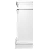 Каминокомплект: Очаг Electrolux EFP/P-4220LS, портал Olympia 42/40/36, белый
