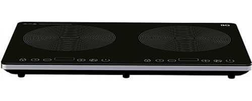 Настольная плита BQ HP105W, Black-Silver