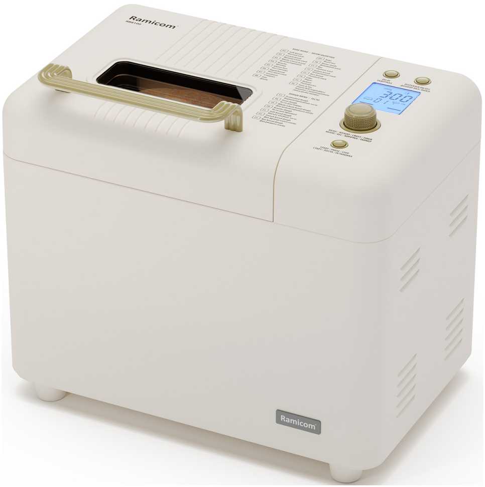 Хлебопечка Ramicom с дополнительной формой (RB8100RA9100) 23-в-1