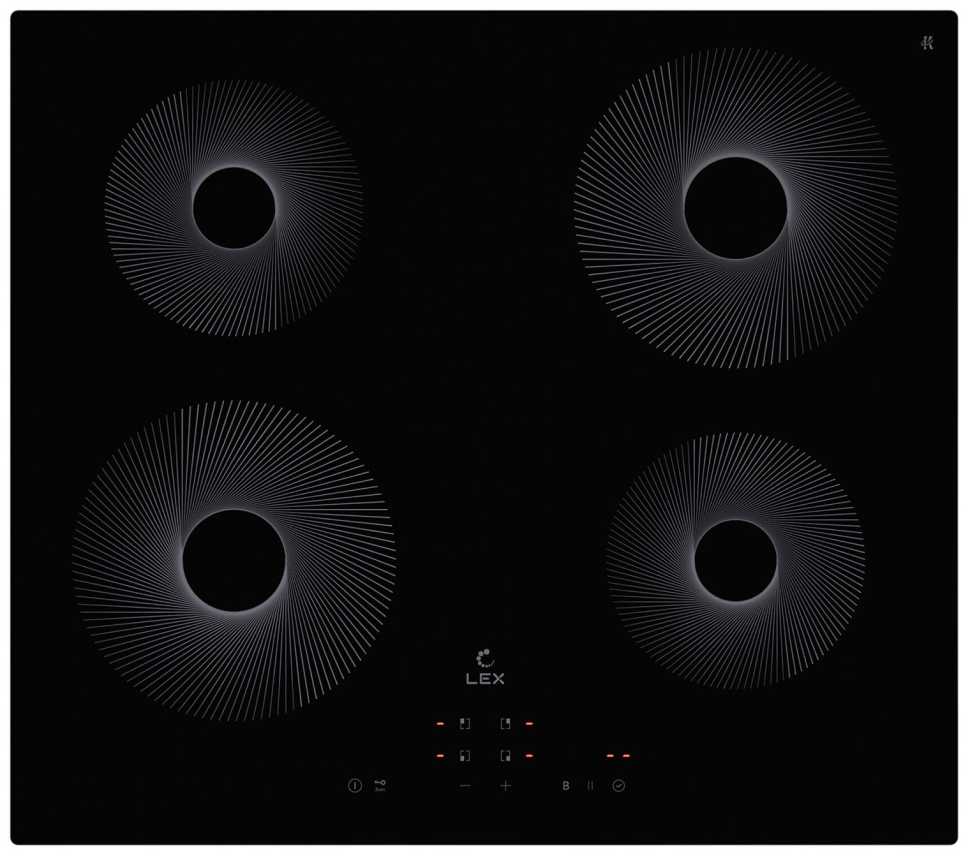 Электрическая варочная панель LEX EVI 640 R1 BL