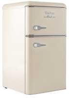 Двухкамерный холодильник Tesler RT-97 BEIGE