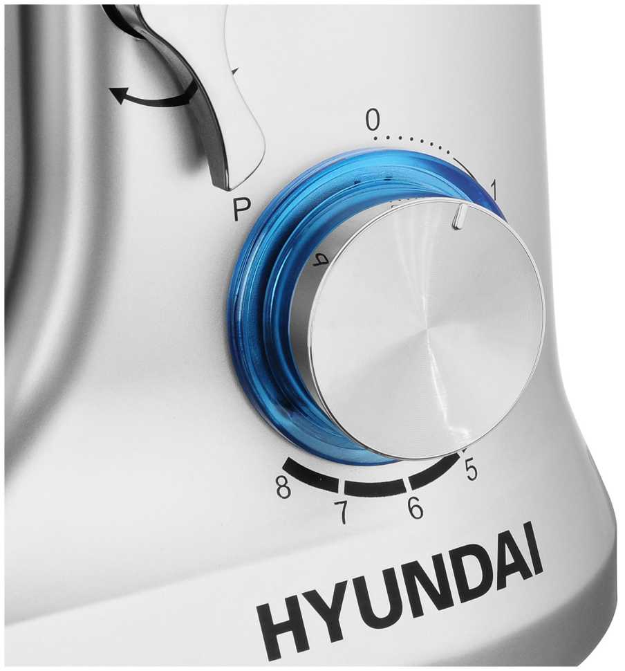 Миксер Hyundai HYM-S6551 1300Вт серебристый