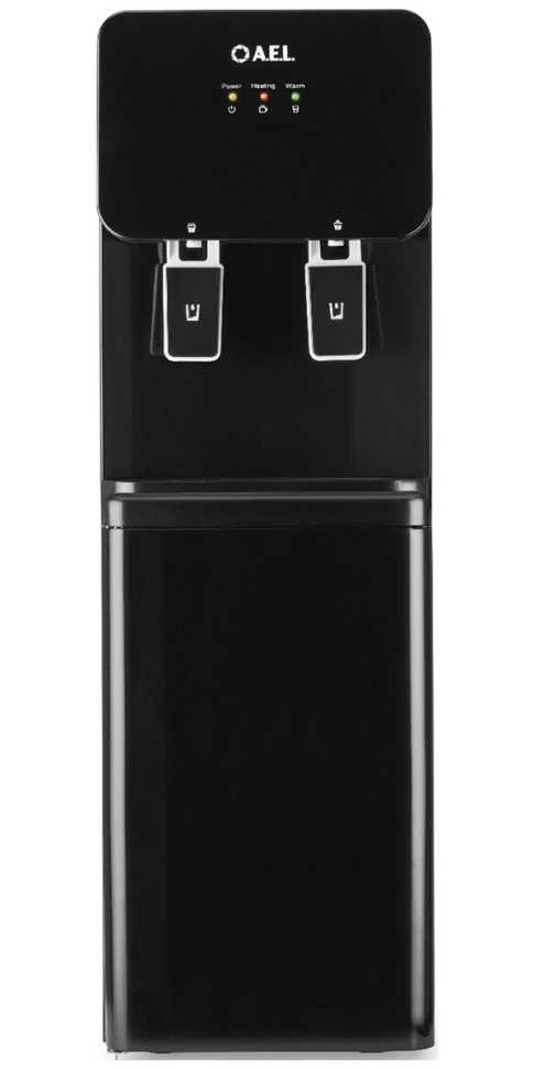 Кулер для воды AEL LK-AEL-85c, full black (00453)