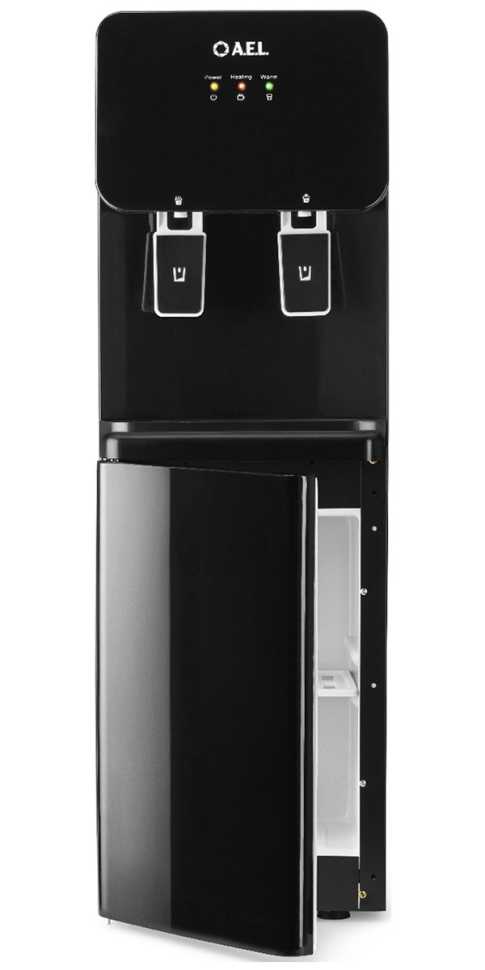 Кулер для воды AEL LK-AEL-85c, full black (00453)