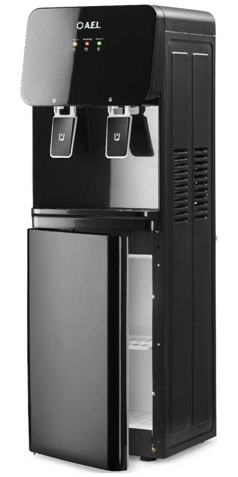 Кулер для воды AEL LK-AEL-85c, full black (00453)
