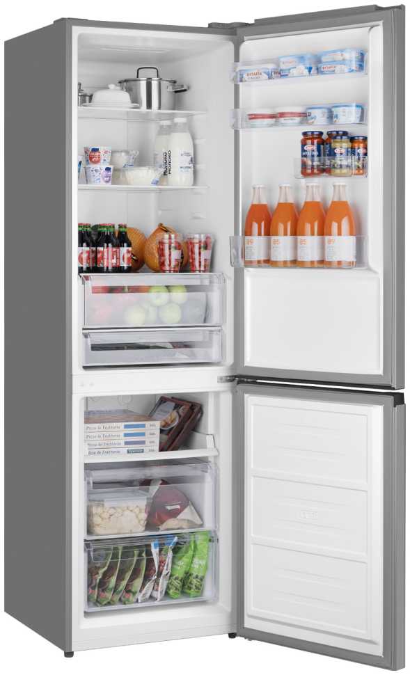 Двухкамерный холодильник Weissgauff WRK 2000 Total NoFrost Inverter Inox