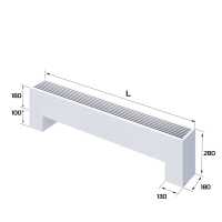 Конвектор напольный Royal Thermo STEP-180/180/800-3-N-WT-LG-NA