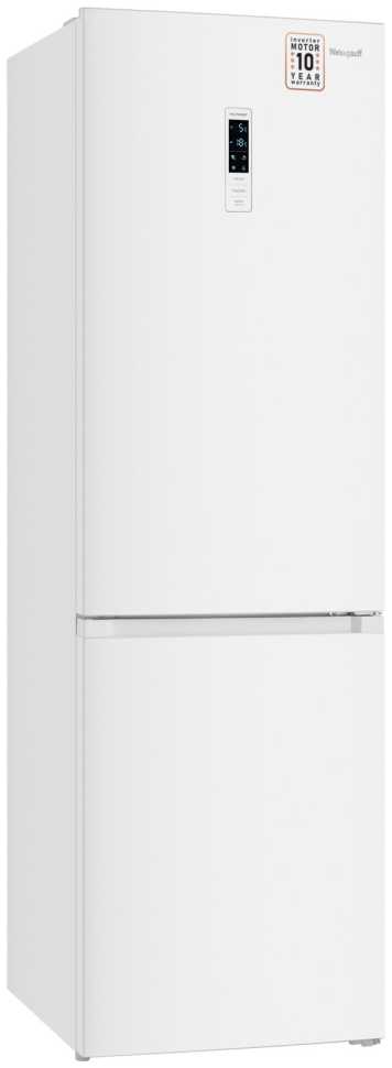 Двухкамерный холодильник Weissgauff WRK 2000 Total NoFrost Inverter White