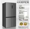 Многокамерный холодильник Harper RH6966BW нержавеющая сталь