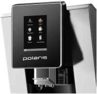 Кофемашина автоматическая Polaris PACM 2060AC, черный/серебристый