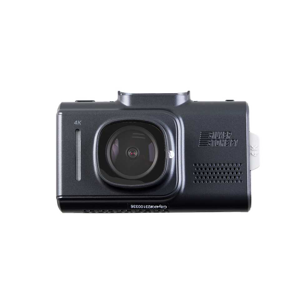 SilverStone F1 CityScanner 4K - видеорегистратор с WIFI, GPS