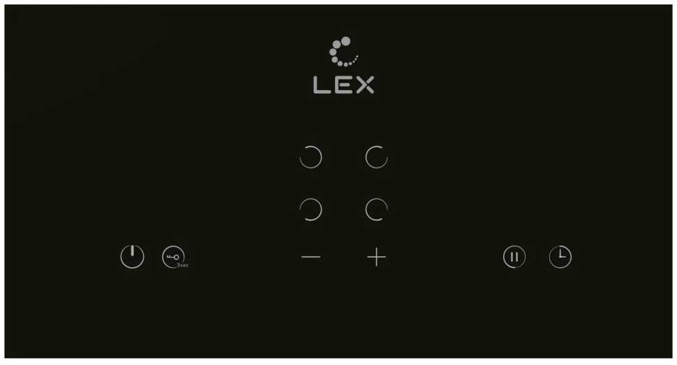 Электрическая варочная панель LEX EVH 640B BL