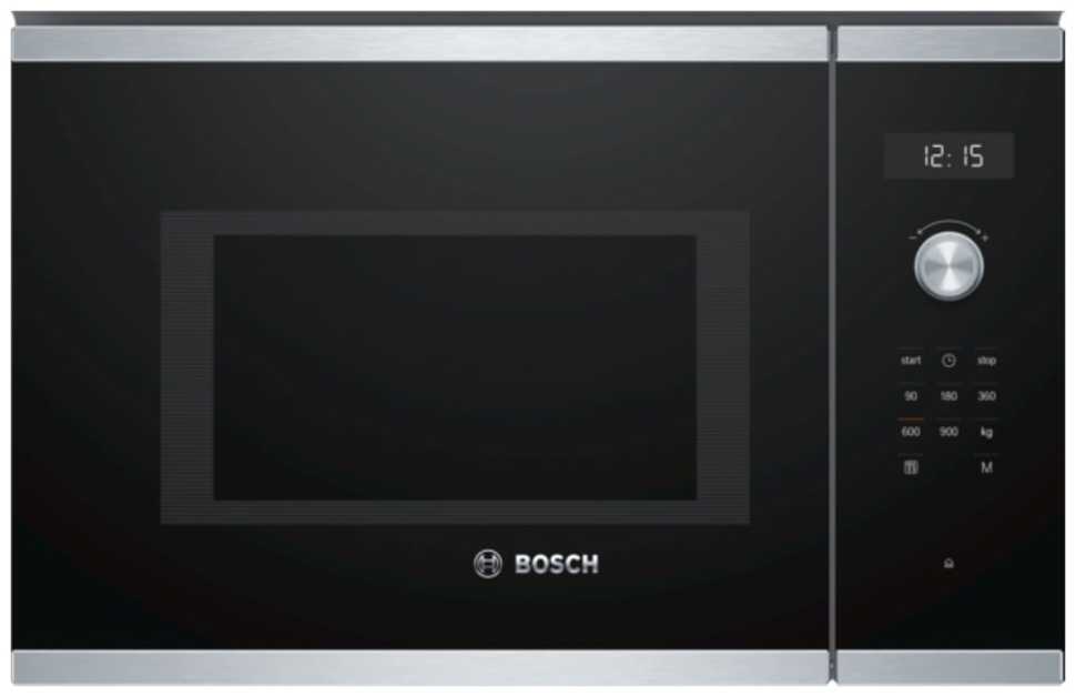 Встраиваемая микроволновая печь СВЧ Bosch Serie|6 BFL554MS0