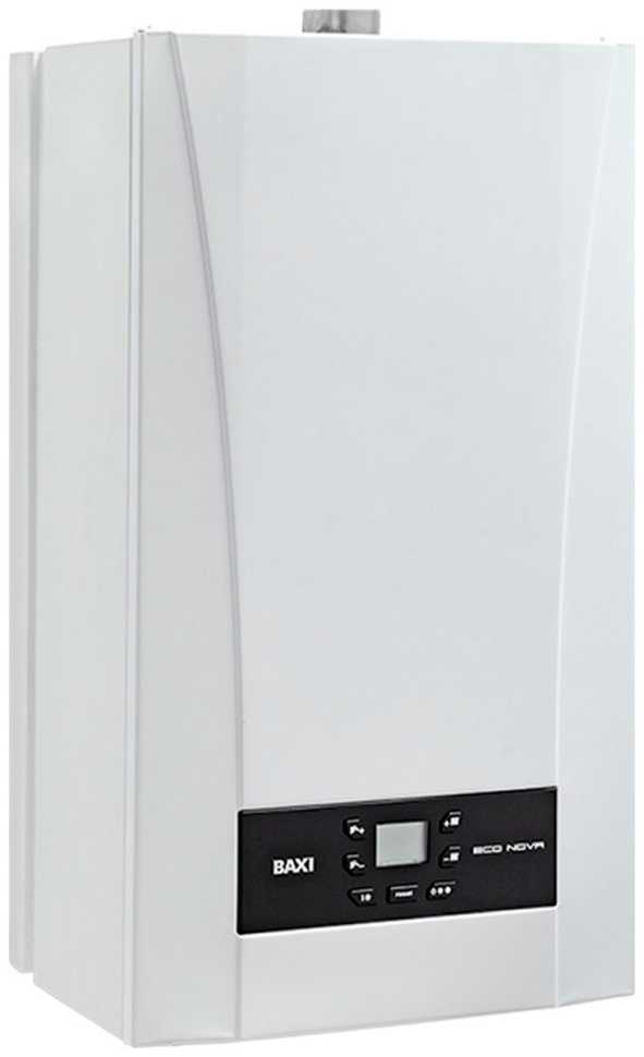 Котел отопления Baxi ECO Nova 1.24F, 24 кВт, 1 контур, с закрытой камерой сгорания, без дымохода