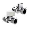 Набор термостатический прямой Royal Thermo Design 1/2"М30х1,5 (Хром)