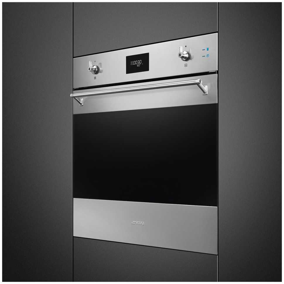 Электрический духовой шкаф Smeg SOP6301S2X