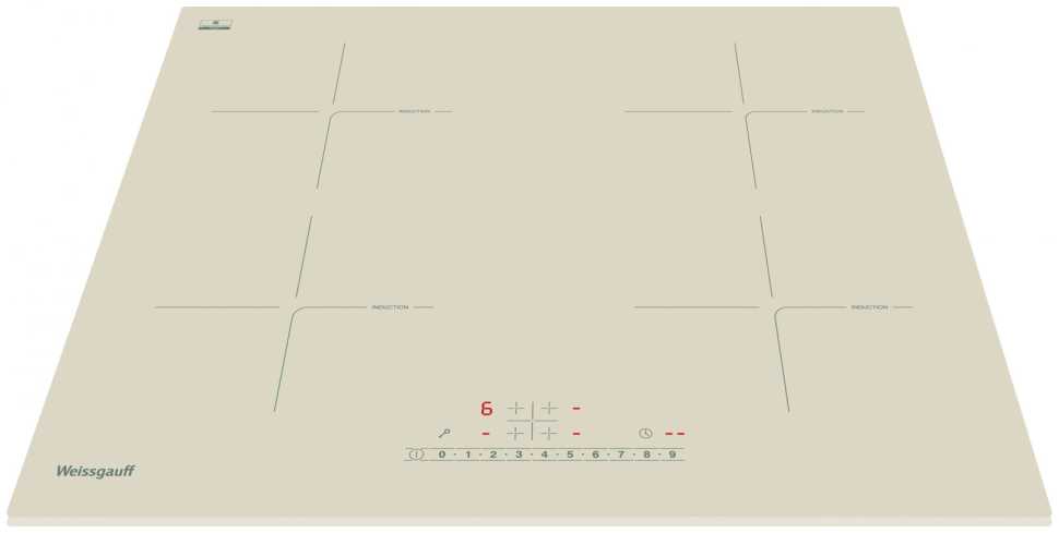 Электрическая варочная панель Weissgauff HI 640 GSC