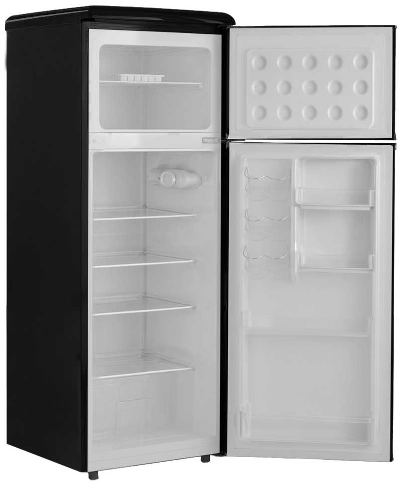 Двухкамерный холодильник Tesler RT-217 BLACK