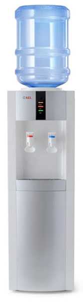 Кулер для воды AEL LD-AEL-47c white/silver с шкафчиком