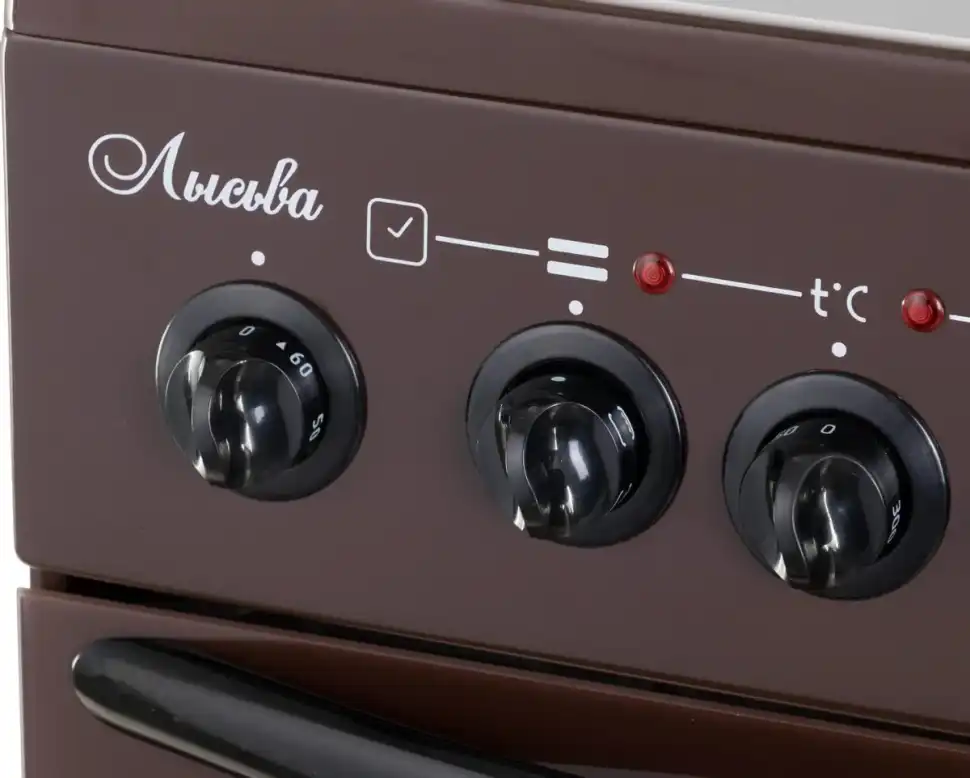 Электроплита Лысьва EF4006MK00 (ЭПС 43р4 МС) коричневая