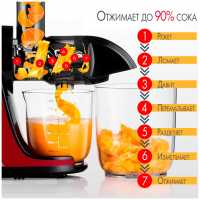 Соковыжималка Atvel PowerTwist J3, Red (75202)