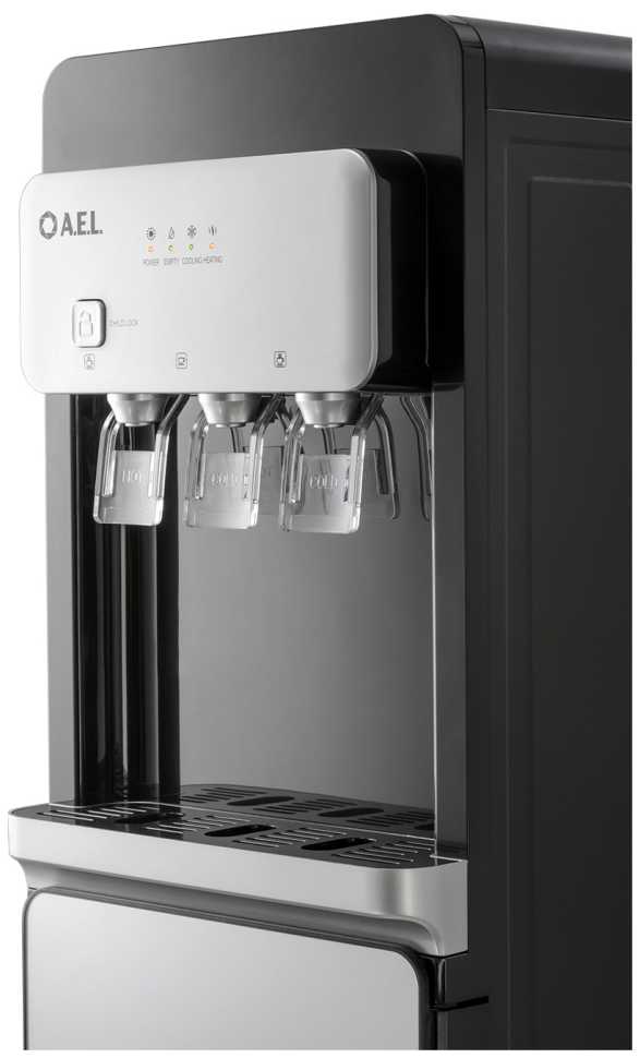 Кулер для воды AEL LD-AEL-806a, black/silver (00427)