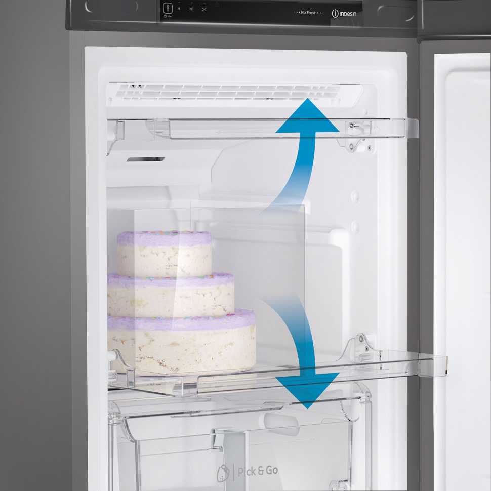 Морозильник Indesit DFZ 5175 G серебристый