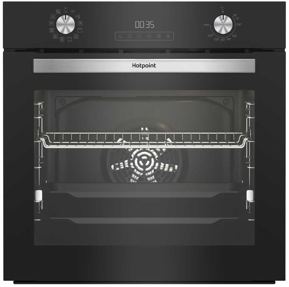 Электрический духовой шкаф Hotpoint HFE8 1231 JSH BLG черный