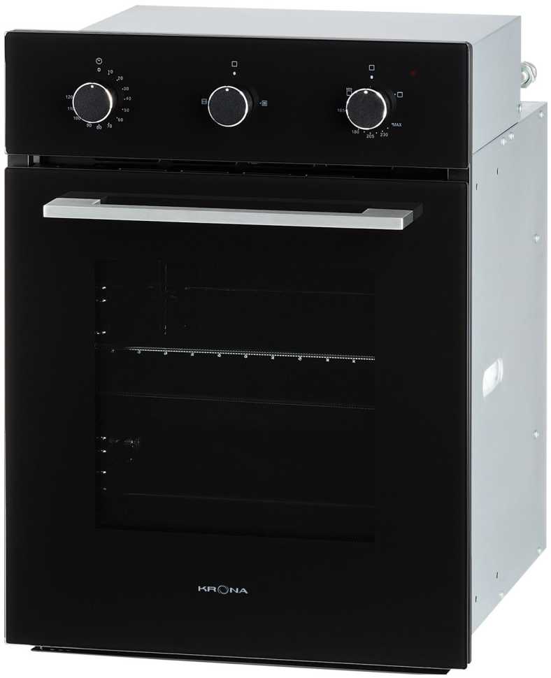 Газовый духовой шкаф Krona STRETTO 45 BL