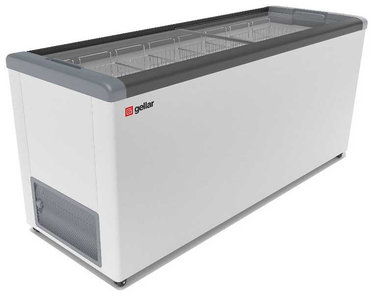 Морозильный ларь Gellar FG 700 C серый