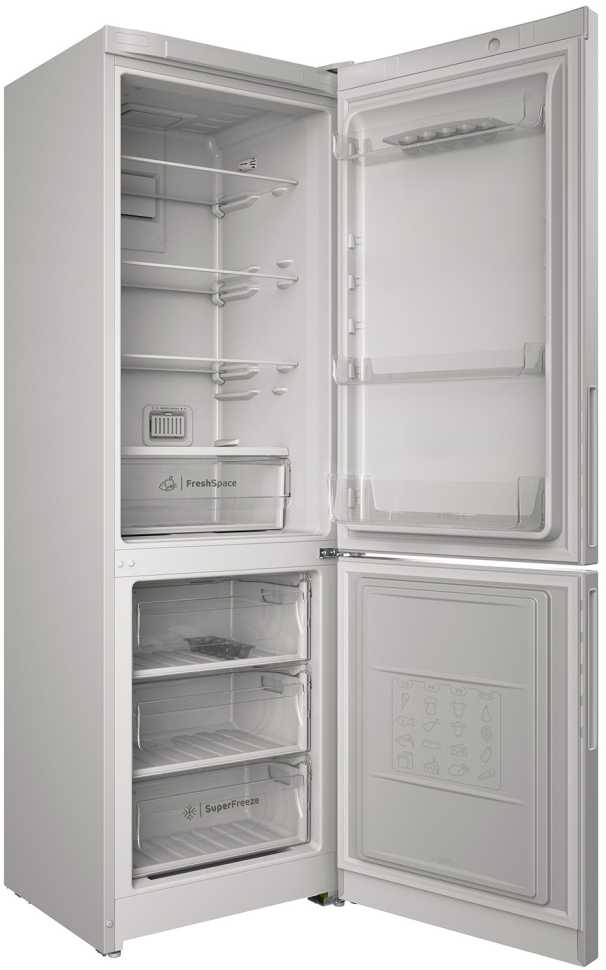 Двухкамерный холодильник Indesit ITR 5180 W
